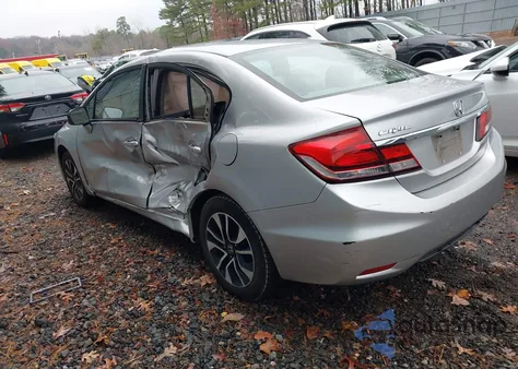 2014 Honda Civic Ex from USA, damaged, VIN 19XFB2F89EE200161